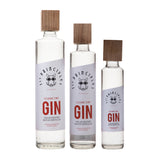 1st Principles Classic Dry Gin available in 3 bottle sizes: 750ml, 500ml and 250ml.